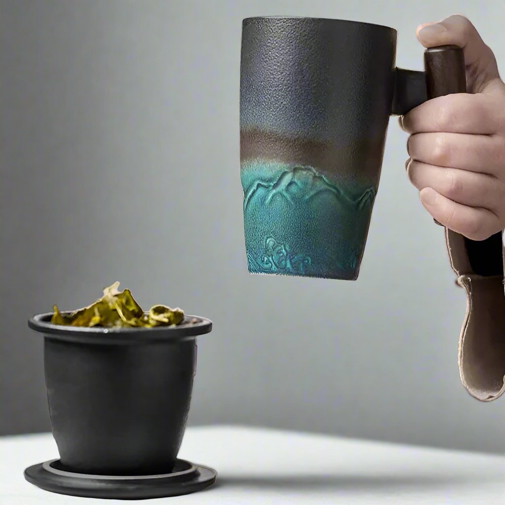 Zen Tea | Tea Mug With Strainer - juceei