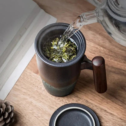 Zen Tea | Tea Mug With Strainer - juceei